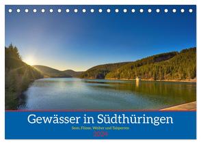Gewässer in Südthüringen (Tischkalender 2024 DIN A5 quer), CALVENDO Monatskalender von Irmer,  Torsten