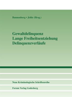 Gewaltdelinquenz – Lange Freiheitsentziehung – Delinquenzverläufe von Bannenberg,  Britta, Jehle,  Jörg-Martin