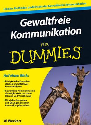 Gewaltfreie Kommunikation für Dummies von Weckert,  Al