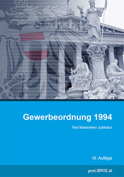 Gewerbeordnung 1994 von proLIBRIS VerlagsgesmbH