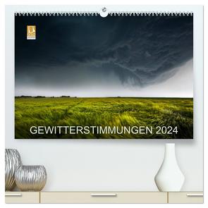 GEWITTERSTIMMUNGEN 2024 (hochwertiger Premium Wandkalender 2024 DIN A2 quer), Kunstdruck in Hochglanz von Schumacher,  Franz