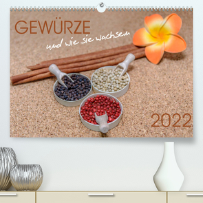 Gewürze und wie sie wachsen (Premium, hochwertiger DIN A2 Wandkalender 2022, Kunstdruck in Hochglanz) von Anoraganingrum,  Dwi