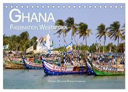 Ghana – Faszination Westafrika (Tischkalender 2024 DIN A5 quer), CALVENDO Monatskalender von Wagner,  Hanna