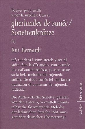 gherlandes de sunec / Sonettenkränze von Bernardi,  Rut