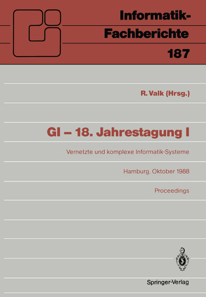 GI — 18. Jahrestagung von Valk,  Rüdiger