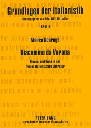 Giacomino da Verona von Schrage,  Marco