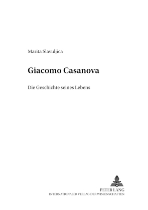 Giacomo Casanova von Liebermann,  geb. Slavuljica,  Marita