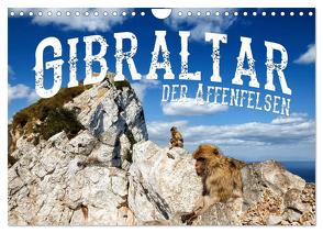 Gibraltar – der Affenfelsen (Wandkalender 2024 DIN A4 quer), CALVENDO Monatskalender von Buchspies,  Carina
