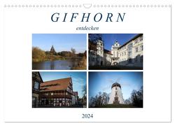 Gifhorn entdecken (Wandkalender 2024 DIN A3 quer), CALVENDO Monatskalender von SchnelleWelten,  SchnelleWelten