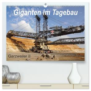 Giganten im Tagebau Garzweiler II (hochwertiger Premium Wandkalender 2024 DIN A2 quer), Kunstdruck in Hochglanz von Tchinitchian,  Daniela