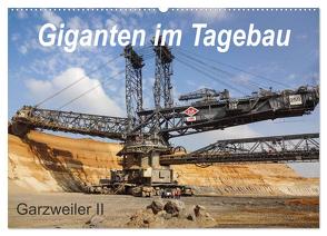 Giganten im Tagebau Garzweiler II (Wandkalender 2024 DIN A2 quer), CALVENDO Monatskalender von Tchinitchian,  Daniela