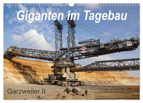 Giganten im Tagebau Garzweiler II (Wandkalender 2024 DIN A3 quer), CALVENDO Monatskalender von Tchinitchian,  Daniela