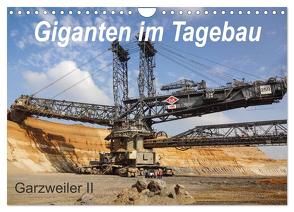 Giganten im Tagebau Garzweiler II (Wandkalender 2024 DIN A4 quer), CALVENDO Monatskalender von Tchinitchian,  Daniela