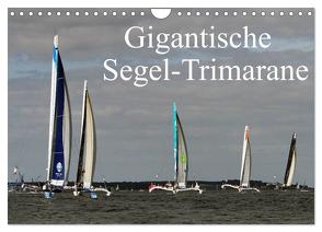 Gigantische Segel-Trimarane (Wandkalender 2024 DIN A4 quer), CALVENDO Monatskalender von Sieveke (World-of-Powerboat.de),  Sven