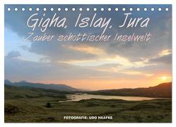 Gigha, Islay, Jura – Zauber schottischer Inselwelt (Tischkalender 2024 DIN A5 quer), CALVENDO Monatskalender von Haafke,  www.die-fotos.de,  Udo