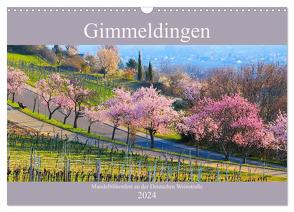 Gimmeldingen – Mandelblütenfest an der Deutschen Weinstraße (Wandkalender 2024 DIN A3 quer), CALVENDO Monatskalender von LianeM,  LianeM