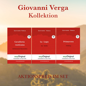 Giovanni Verga Kollektion (mit kostenlosem Audio-Download-Link) von Frank,  Ilya, Hanbeck,  Peter, Leinen,  Anne, Trunk,  Katharina, Verga,  Giovanni