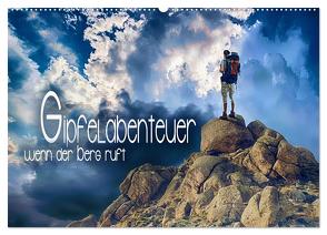 Gipfelabenteuer – wenn der Berg ruft (Wandkalender 2024 DIN A2 quer), CALVENDO Monatskalender von Utz,  Renate