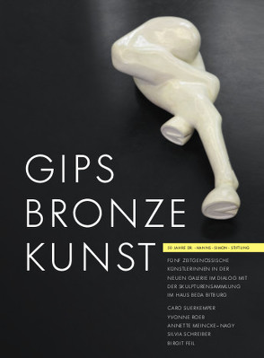 Gips Bronze Kunst von Bopp-Schumacher,  Ute
