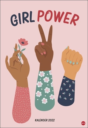 Girl Power Posterkalender 2022 von Heye
