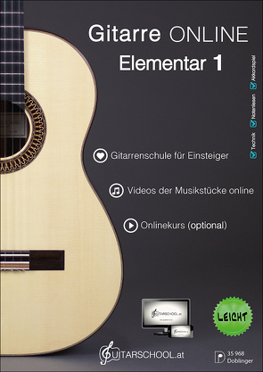 Gitarre Online Elementar 1 von Gänser,  Norman
