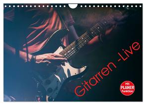 Gitarren – Live (Wandkalender 2024 DIN A4 quer), CALVENDO Monatskalender von Knaack,  Martin