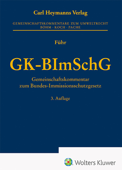 GK-BImSchG von Führ,  Martin