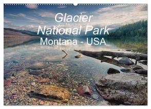 Glacier National Park Montana – USA (Wandkalender 2024 DIN A2 quer), CALVENDO Monatskalender von Klinder,  Thomas