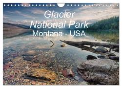 Glacier National Park Montana – USA (Wandkalender 2024 DIN A4 quer), CALVENDO Monatskalender von Klinder,  Thomas