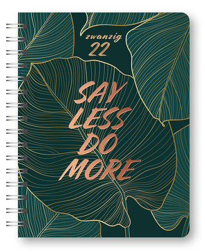 Glamour Planner Jungle 2022 – Diary – Buchkalender – Taschenkalender – 16,5×21,6
