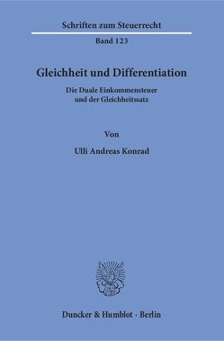 Gleichheit und Differentiation. von Konrad,  Ulli Andreas