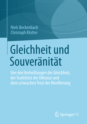 Gleichheit und Souveränität von Beckenbach,  Niels, Klotter,  Christoph
