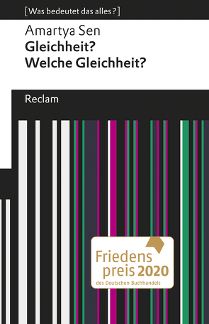 Gleichheit? Welche Gleichheit? von Kruse-Ebeling,  Ute, Sen,  Amartya