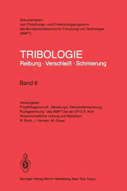 Gleitlager · Mischreibung Konstruktive Gestaltung von Bunk,  W., Geyer,  M., Hansen,  J.