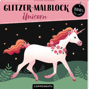 Glitzer-Malblock von Susanna Hatkemper