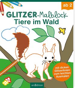 Glitzer-Malblock – Tiere im Wald von Beurenmeister,  Corina