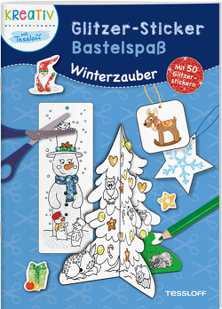 Glitzer-Sticker Bastelspaß. Winterzauber von Schwendemann,  Nadja
