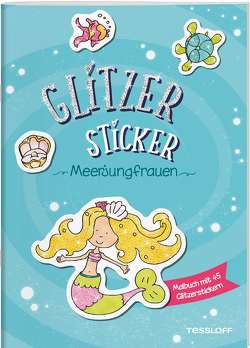 Glitzer-Sticker Malbuch. Meerjungfrauen von Schmidt,  Sandra