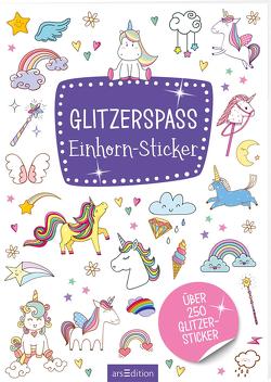 Glitzerspaß – Einhorn-Sticker