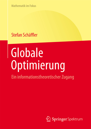 Globale Optimierung von Schäffler,  Stefan