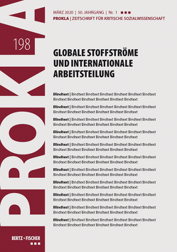 Globale Stoffströme und internationale Arbeitsteilung von Prokla 198