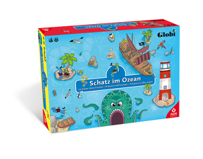 Globi Brettspiel Schatz im Ozean