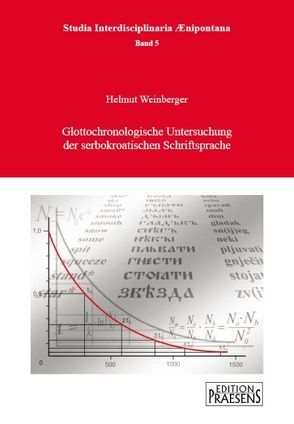 Glottochronologische Untersuchung der serbokroatischen Schriftsprache von Weinberger,  Helmut