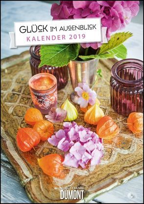 Glück im Augenblick 2019 – Wochenkalender – Wandkalender – Format 21,0 x 29,7 cm – Spiralbindung von DUMONT Kalenderverlag, Franke,  Nicole