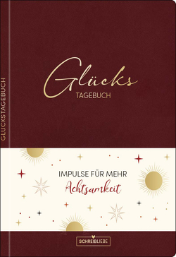 Glückstagebuch Soft Touch Red, vegan von Korsch Verlag