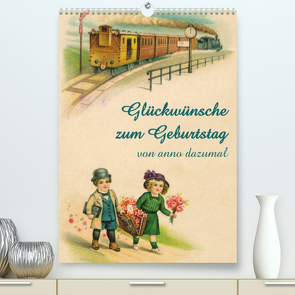 Glückwünsche zum Geburtstag (Premium, hochwertiger DIN A2 Wandkalender 2023, Kunstdruck in Hochglanz) von - Martina Berg + Antje Lindert-Rottke,  Pferdografen