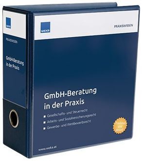 GmbH-Beratung in der Praxis von DDr,  Perschl,  Angela, Mag. Futterknecht,  Andrea, Mag. Schönsgibl ,  Gerda LL.M.