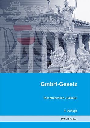 GmbH-Gesetz von proLIBRIS VerlagsgesmbH