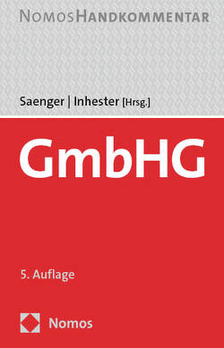 GmbHG von Inhester,  Michael, Saenger,  Ingo