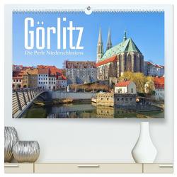 Görlitz – Die Perle Niederschlesiens (hochwertiger Premium Wandkalender 2024 DIN A2 quer), Kunstdruck in Hochglanz von LianeM,  LianeM